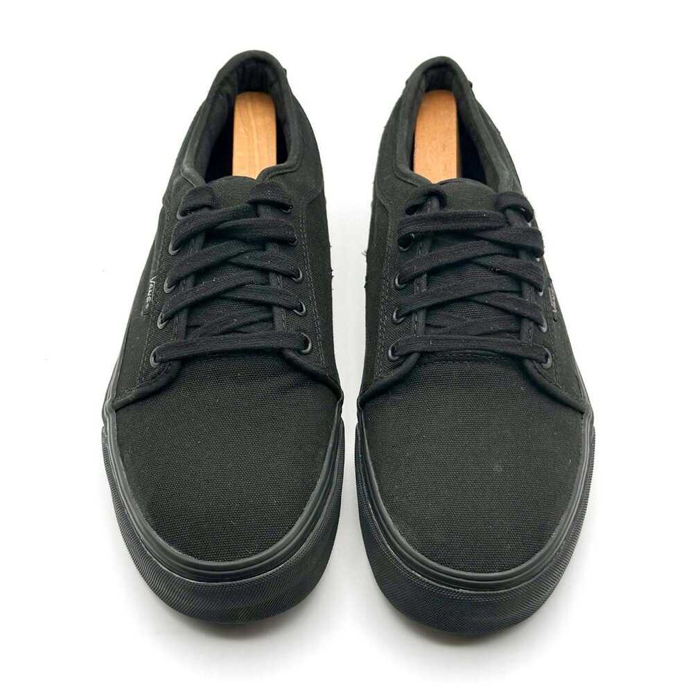 Vans Pro Black Canvas Skateboarding Shoe Size 11 Mens - Picture 3 of 10